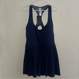 NWT Fabletics Pleated Active Mini Dress